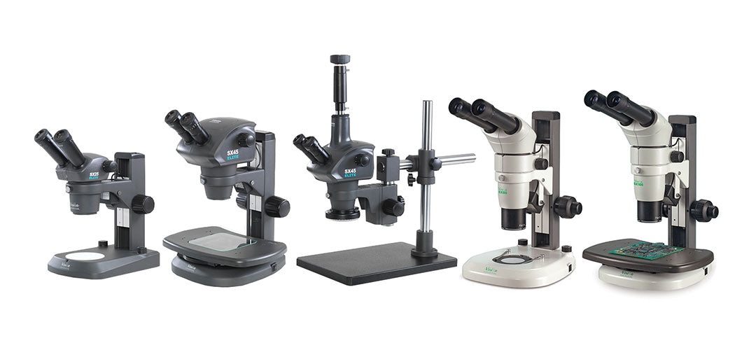Stereo microscopes
