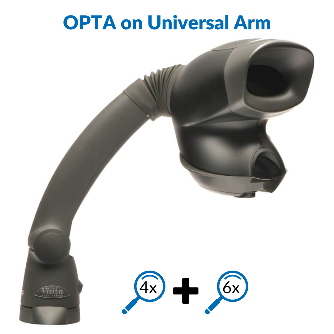 OPTA ergonomisches Stereomikroskop (4x und 6x)