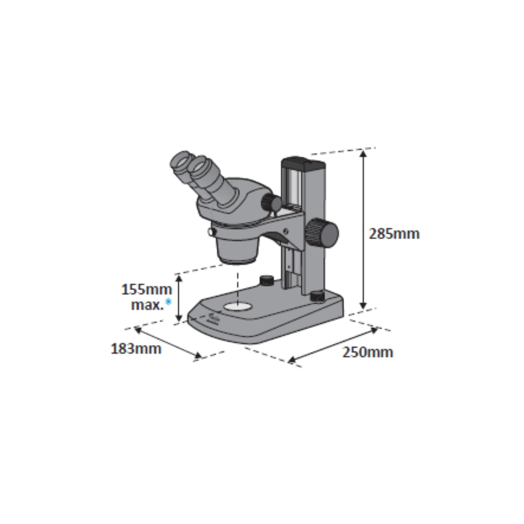 SX25 Elite Stereomikroskop, 1,0x Okular (x10 - x45)