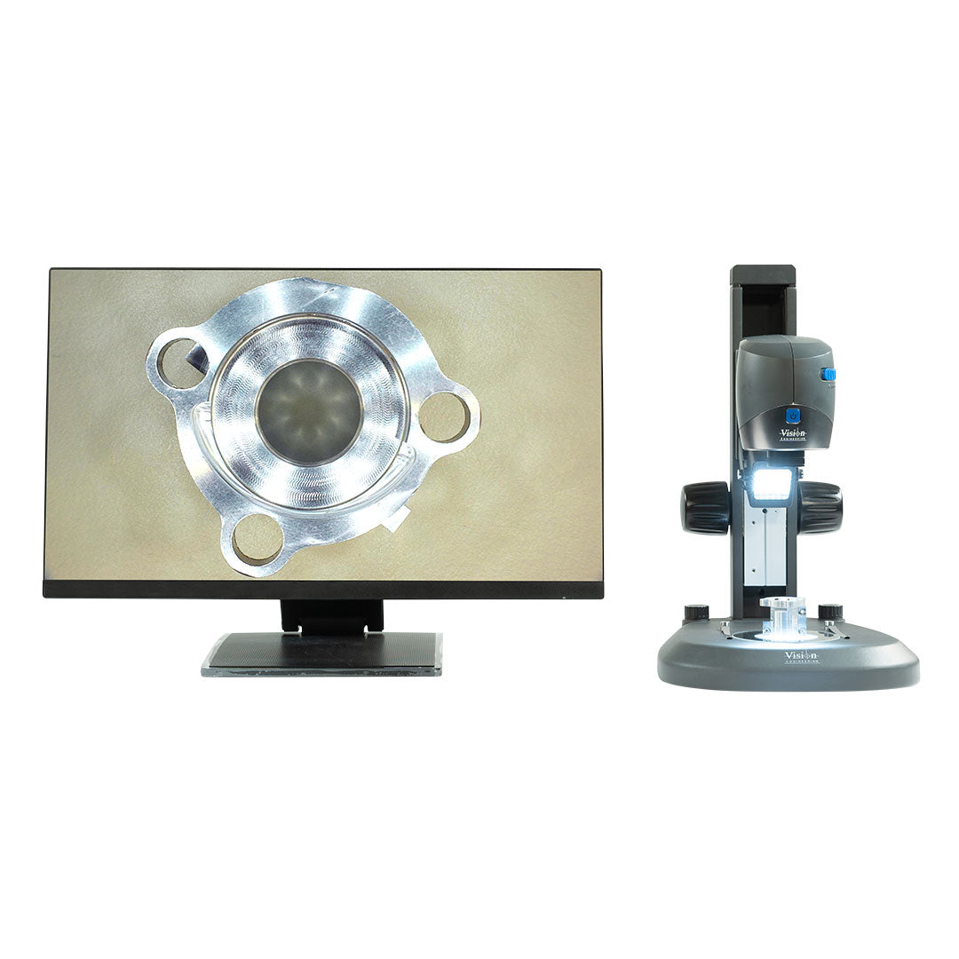 VE Cam 50 Digitalmikroskop, Tischstativ, 24" Monitorsystem