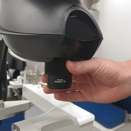 8x objective lens for OPTA stereo microscope